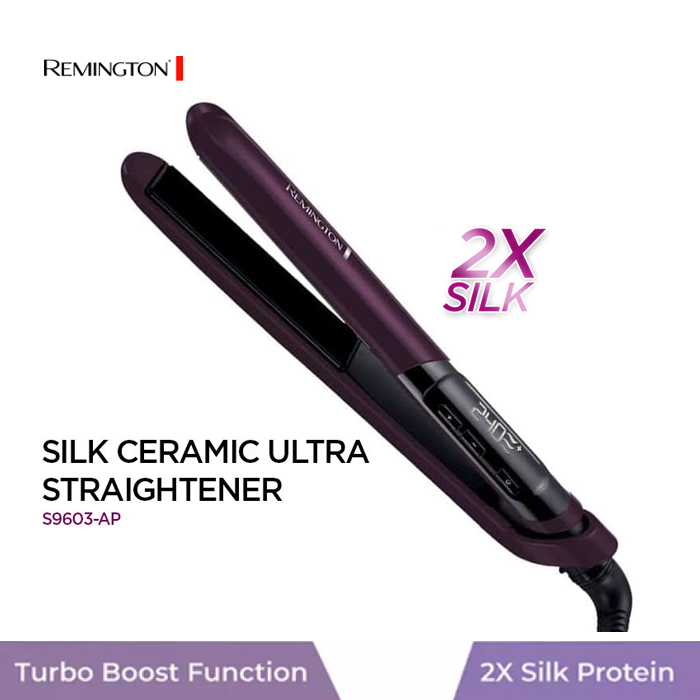 Remington Silk Ceramic Ultra Hair Straightener - S9603-AP